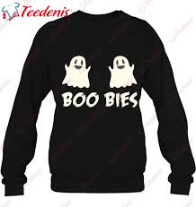 Say Boo Ghost Boobies Spooky Halloween Boobs Black T-Shirt Women's,  Halloween Gifts For Girlfriend - Best Gifts For Your Loved Ones