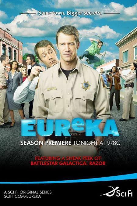 What were our thoughts on Eureka? I use to have the weirdest love for this  stupid show, the science was bad, the acting wasn't all that great, the FX  were at times
