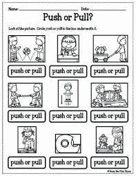 Force And Motion Kindergarten Worksheets Forces And Motion Worksheets Best Forces And Motion In 2020 Motion Activities Force And Motion First Grade Science