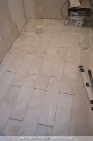Tiled Bathroom Floor Progress Plus A Few Tiling Tips Addicted 2 Decorating