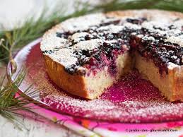 Financier Geant Aux Fruits Rouges Gateau Sucre Dessert Peche De Gourmandise