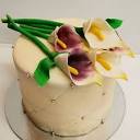 Cake Betty Cafe & Cakery | Calla lily wedding cake, chocolate ...
