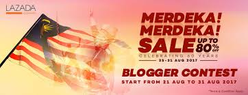 Tugasan ini dihasilkan melalui perisian adobe photoshop iaitu, saya mendapat imej melalui internet. Merdeka Merdeka Sale Lazada Malaysia 2017 Blog Cik Renex
