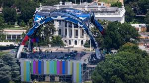 UFC fight event at the White House