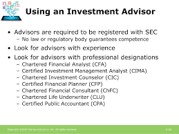 2 investment adviser association chartered investment counselor application instructions applications for the chartered investment counselor (cic) designation will be. Ppt Chapter 3 Investment Information And Securities Transactions Powerpoint Presentation Id 3864420