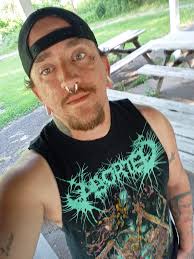 So I was over in Edinburgh at a small punk gig tonight and whilst I was at  the bar I saw someone wearing a Dead Bob t-shirt so I had to go