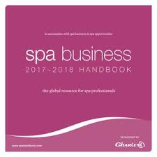 7 button controls, both buttons to the left of the display screen & down temperature. Spa Business Handbook 2017 2018