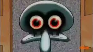 Spongebob then got a second black eye. Spongebob Airs Easter Egg Reference To Squidward S Suicide Creepypasta Popbuzz