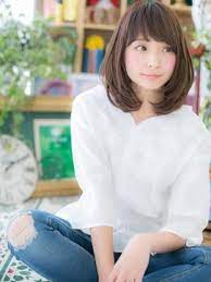 bliss大宮 斜めバングの好感 ワンカールセミディa l011400445 カバーヘア ブリス 大宮西口店 cover hair bliss のヘアカタログ ホットペッパービューティー 黒髪戻し フェミニンボブ セミディ