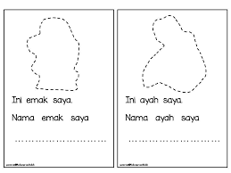 Saya akan menolong nenek ijah karena kita harus membantu orang yang memutuhkan bantuan. Lembaran Kerja Tema Keluarga Saya Bahan Prasekolah Facebook