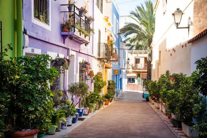 Calpe Casco Antiguo, un paseo, por sus calles empedradas