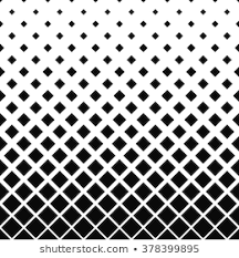 Repeating Black And White Vector Square Pattern Design Background Halftone Pattern Vector Pattern Monochrome Pattern