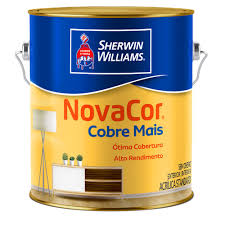Don't paint it without priming first. Chatuba Tinta Acrilica Novacor Cobre Mais Branco Fosco 3 6l Sherwin Williams Chatuba