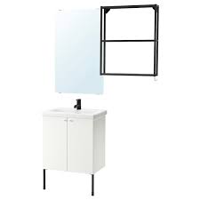 Maybe you would like to learn more about one of these? Enhet Tvallen Bathroom Furniture Set Of 11 White Anthracite Saljen Tap Ikea