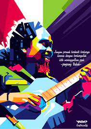 Is Payung Teduh In Wedha S Pop Art Potrait For Order Zaldirizaldi Yahoo Com Payung Poster Dinding