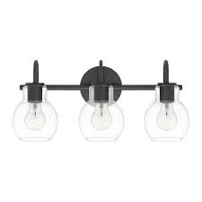 quoizel melbourne 3 light black transitional vanity light lowes com in 2021 vanity lighting farmhouse vanity lights transitional vanity