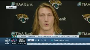When you look at this quarterback board you see some players who are certainly mobile, such as trevor lawrence, trey lance, zach wilson and justin fields. Qb Trevor Lawrence S First Press Conference As A Jacksonville Jaguar