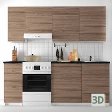 Vous faites appel au service de conception cuisine personnalisé en magasin ou à distance. Modele 3d Cuisine Modulaire Ikea Kohokhult 27513 3dlancer Net