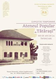 Premiera va avea loc joi, 29 ianuarie 2015, ora 19.00, in sala mare de spectacole. ExpoziÅ£ia Ateneul Popular TÄƒtÄƒraÈ™i 100 De Ani De La InfiinÈ›are ExpoziÈ›ii Evenimente Palatul Culturii Iasi