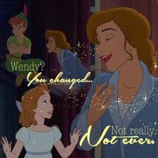 Wendy You Changed Return To Neverland Peter Pan Wendy You Changed Not Really Not Ever Peter Pan Peter Pan Disney Classic Disney