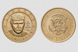 US Mint to begin producing $1 coins featuring Trump