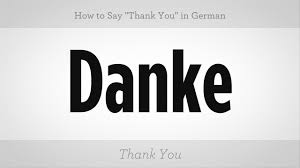 Check spelling or type a new query. How To Say Thank You In German German Lessons Youtube