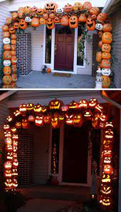 These diy floating ghosts look great at night, but they will be captivating during the day as well! 50 Best Diy Halloween Outdoor Decorations For 2021