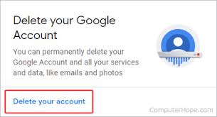 Review the information on the next page, check both boxes ( a ), and then select delete account ( b ). How To Delete A Google Account