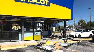 At amscot, our fees are among the lowest in the check cashing industry! Breaking Driver Crashes Car Into Amscot Check Cashing Store On Malabar Road In Palm Bay