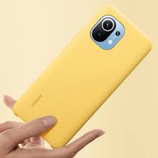 Xiaomi mi 11 lite android smartphone. Schutzhulle Xiaomi Silicon Case Xiaomi Mi 11 Glass Gelb Guerteltier