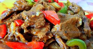 Kreasi resep olahan daging sapi yang simpel, enak, dan gak biasa. Resep Sapi Lada Hitam Oriental Sederhana Resep Juna