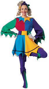 The Court Jester Smart Witty Playful And A Bit Of A Fool Jester Costume Clown Dress Fancy Costumes