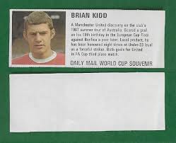 England Brian Kidd Manchester United Dm70