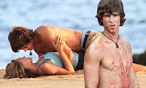 What's indiana evans doing now? Indiana Evans And Brenton Thwaites Makes Waves As They Writhe Around The Sand In Hawaii For Blue Lagoon Remake Daily Mail Online