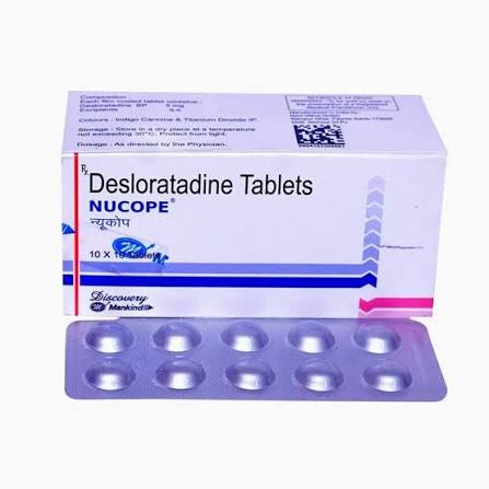Desloratadine 5 Mg Tablets at ₹ 48.31/stripe | डेसलोरेटाडाइन टैबलेट in Nagpur | ID: 2854648479573