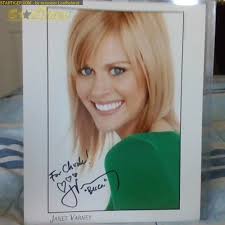 Janet Varney autograph collection entry at StarTiger