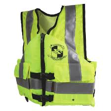 Stearns Work Zone Gear Yellow Life Vest
