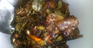Resep Parongsin Saos Kecap Pare Terong Ikan Asin Saos Kecap Oleh Tetty Sulistyawati Recipe Terong Tumis