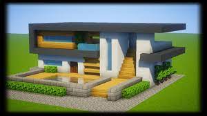 Tuto Belle Maison Moderne Facile A Faire Minecraft Youtube