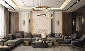 Living Room With Neoclassic Style Luxury Living Room Decor Luxury Living Room Classic Interior Design Living Room
