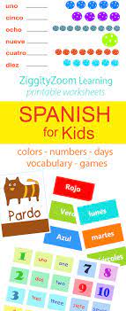 Pin On Spanish For Kids