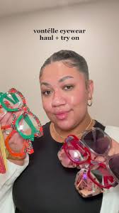 favs from @vontelleeyewear 🫶🏽 #luxuryeyewear #blackwomenownedbusiness  #eyewear #eyewearhaul #ootd