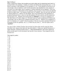 M is the standard abbreviation for metre (or meter) in the international system of … Solved Part C 20 Pt Write A Program In Python That Chegg Com