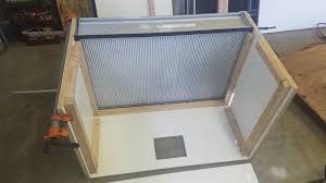 Laminar flow hoods typically use a squirrel cage type blower fan that is mounted on top of the hood. Building A Flow Hood Air Plenum Size Caulking Questions Mushroom Cultivation Shroomery Message Board