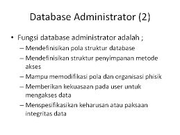 Struktur data adalah cara program menyimpan data sehingga data dapat digunakan secara efisien. Materi Ke 5 Pengguna Basis Data Pengguna Basis