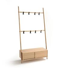 Portant Mural Lisimbo Parement Mural Caisson De Rangement Penderie D Angle