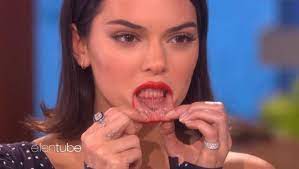 Kendall Jenner Reveals Drunk Meow Tattoo On Her Lip London Evening Standard Evening Standard