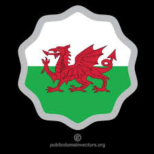 En verdad, está nación del reino unido no es un país, sino que forma parte de gran bretaña. Bandeira Do Pais De Gales Em Um Adesivo Vectores De Dominio Publico