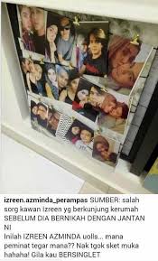 Advertisement wanita berkenaan yang dikenali sebagai intan mengakui terkejut dengan berita perkahwinan suaminya kerana. Izreen Azminda Bercumbu Sebelum Kahwin