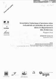 Http Infoterre Brgm Fr Rapports Rp 52545 Fr Pdf